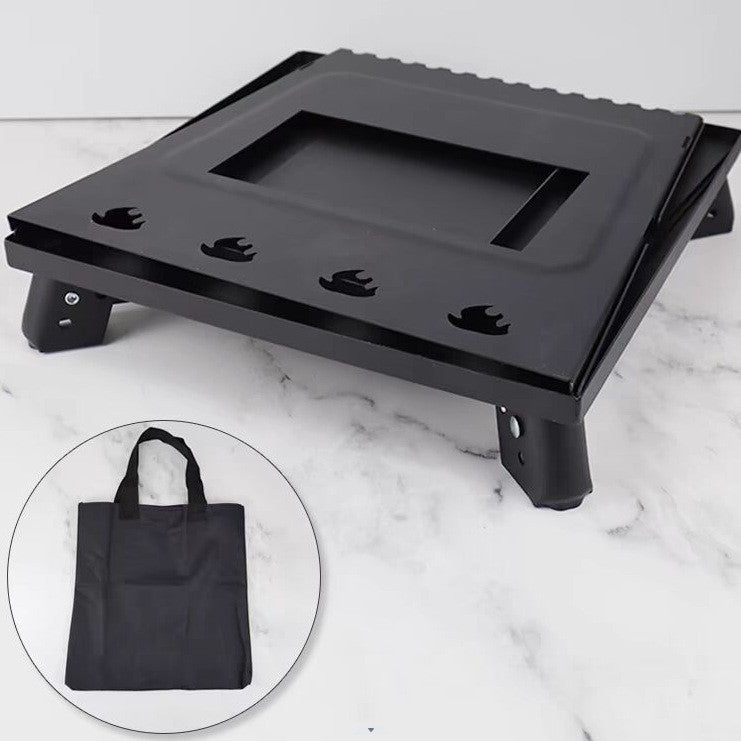 Portable Wood-Burning Stove: Outdoor Camping Cookware & Collapsible Heating Stove for Backpacking, Backpacking, Picnics, & Emergency Use