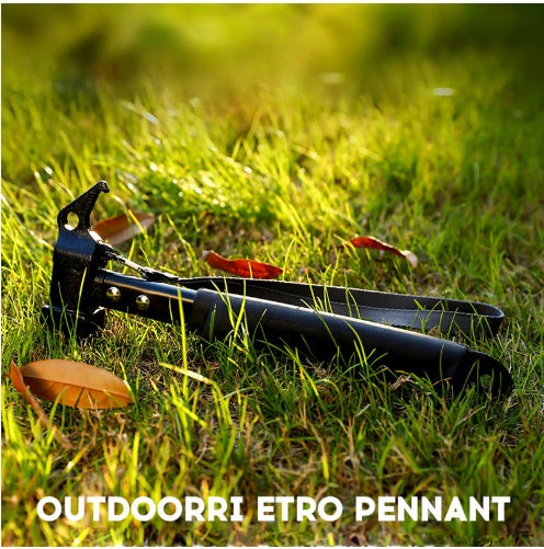 Outdoor Camping Stake Hammer with Multi-Function Soft Rubber Handle - Tent Awning Windproof Stake Hammer & Nail Puller